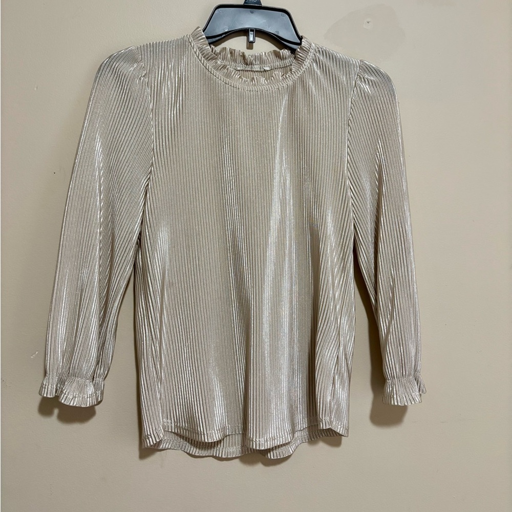 Elegant Cream Women's Top